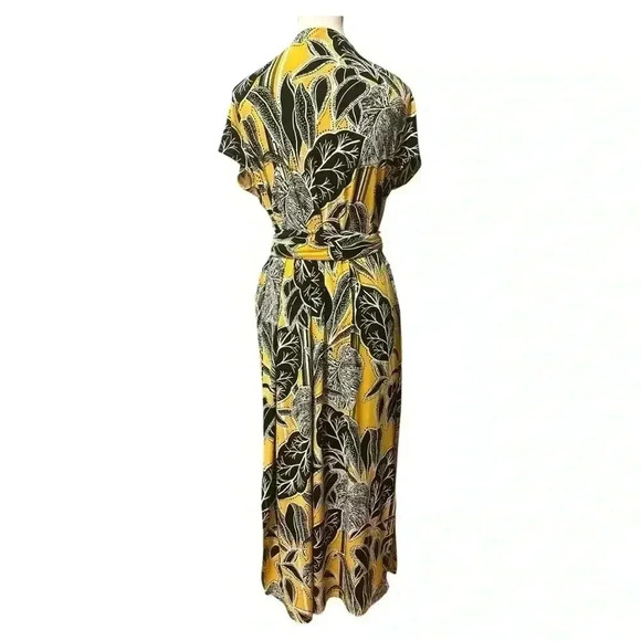 White House Black Market Tie Belt Jersey Shirt Dress Size Small - Picture 5 of 11